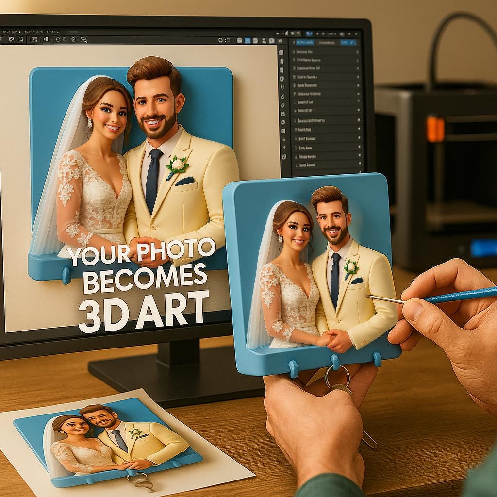 Custom 3D Graduation Keychain β Personalized Mini Figurine from Photo, Senior 2025 Gift, Handmade Polymer Clay Portrait Keyring