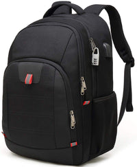 Laptop Backpack for Men, Large Anti-Theft Business Travel Backpack with USB Charging Port, Water Resistant College School Computer Bag for Men/Women for 17 Inch Laptop and Notebook
