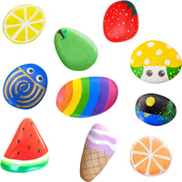 Rock Painting Kits for Kids, Hide & Seek Rock Kits, Arts & Crafts Kits for Kids Age 6-12, Best Gift Art Set, Waterproof Paints